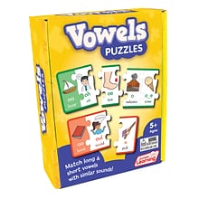 Junior Learning Vowel Puzzles (JRL658)