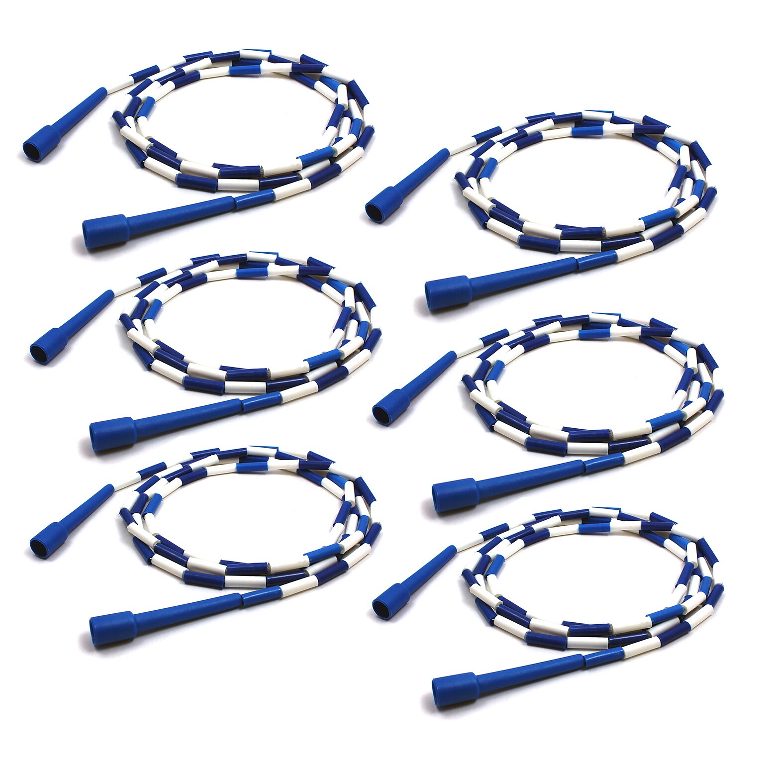 Martin Sports Segmented Plastic Jump Rope, 9, Pack of 6 (MASJR9-6)