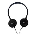 Maxell HP-100 Budget Stereo Headphones, Black, Pack of 2 (MAX190319-2)