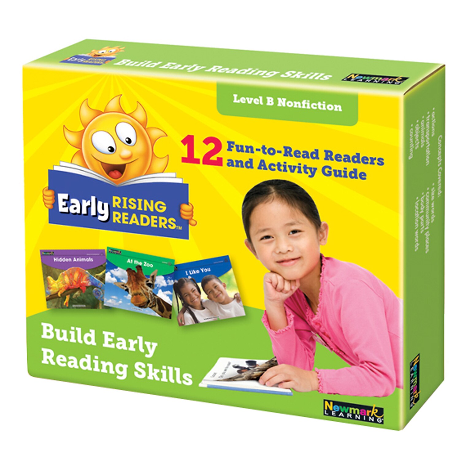 Early Rising Readers Set 5: Nonfiction, Level B by Newmark Learning, Set of 12 Paperback Readers (9781478872375)