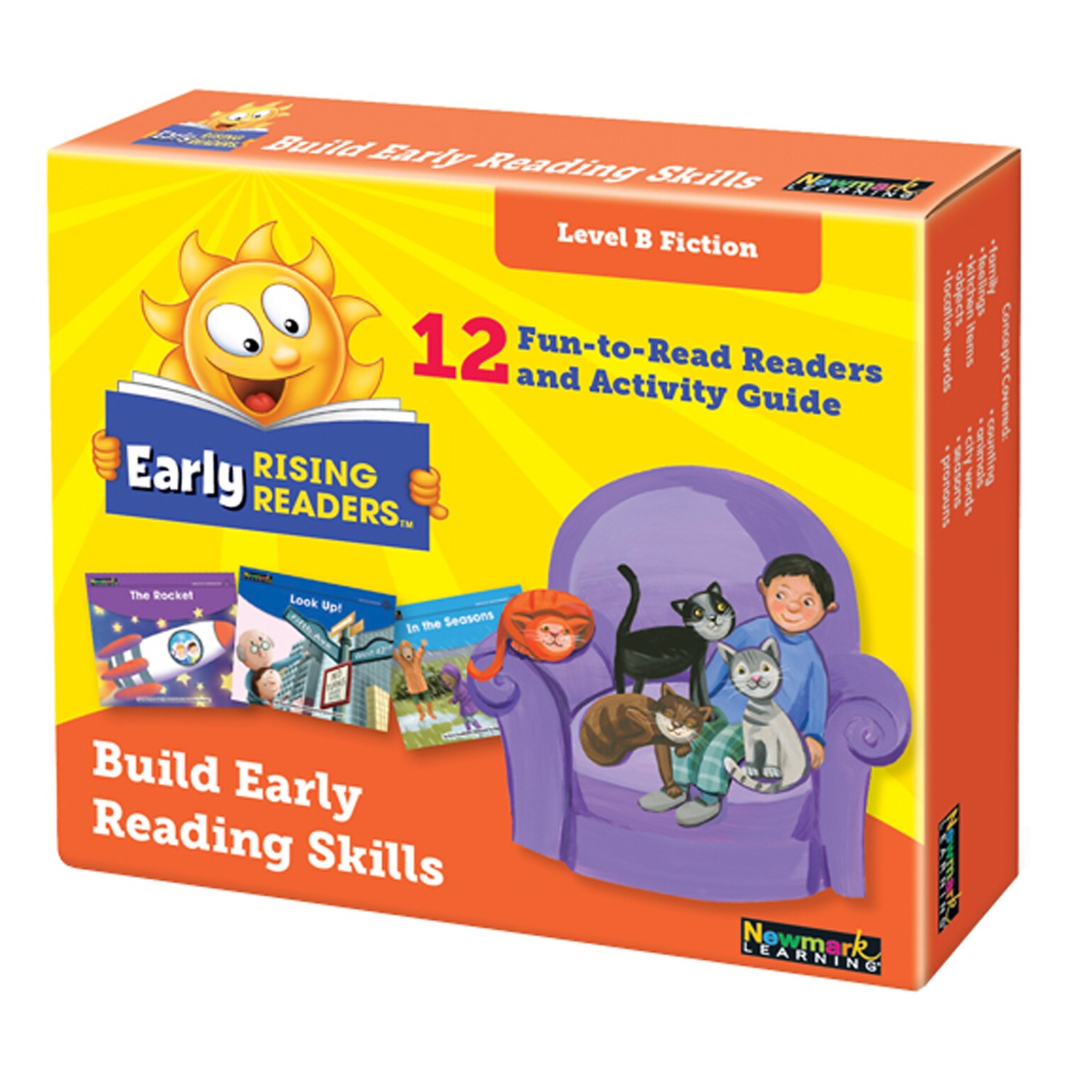 Early Rising Readers Set 6: Fiction, Level B by Newmark Learning, Set of 12 Paperback Readers (9781478872382)