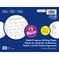 Pacon 10.5" x 8" Multi-Program Handwriting Paper, 5/8 Ruled, White, 500 Sheets/Pack, 2 Packs (PAC2420-2)