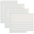 Pacon 8.5 x 11 Newsprint Handwriting Paper, 1/2 x 1/4 x 1/4 Ruled, 500 Sheets/Pack, 3 Packs (PA