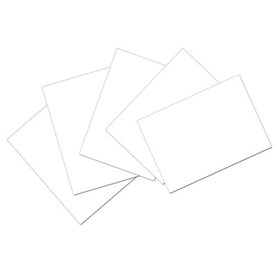 Pacon® 4" x 6" Index Cards, Blank, White,100/Pack, 10 Packs/Bundle (PAC5142-10)