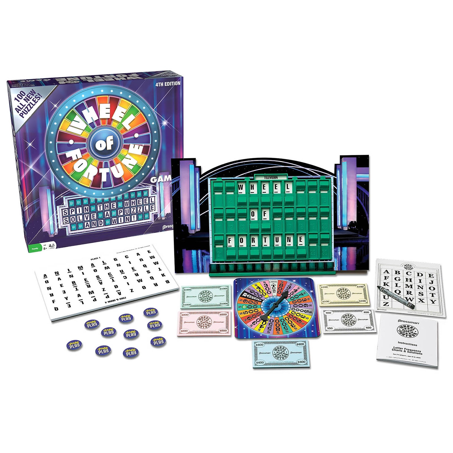 Pressman Wheel of Fortune Game (PRE5563)