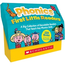 Phonics First Little Readers (Classroom Set), 24 Titles, 5 Copies Per Title (9781338717556)