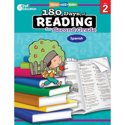 180 Days of Reading for Second Grade (Spanish) By Shell Education, Paperback (9781087643069)