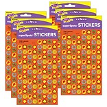 TREND Fall Leaves superSpots Stickers, 800/Pack, 6 Packs (T-46177-6)