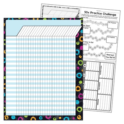 TREND Incentive Chart, 17 x 22, Color Harmony, Pack of 6 (T-73335-6)
