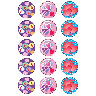 TREND Valentines Day/Cherry Stinky Stickers, 60 Per Pack, 6 Packs (T-928-6)