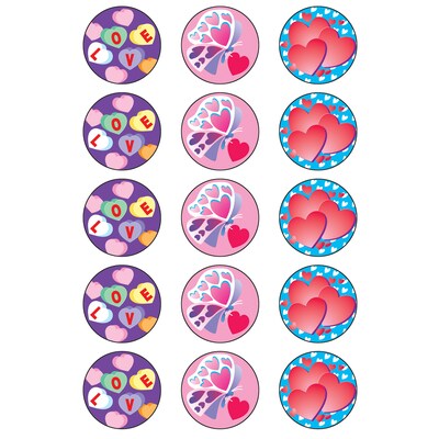 TREND Valentines Day/Cherry Stinky Stickers, 60 Per Pack, 6 Packs (T-928-6)