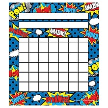 Teacher Created Resources Superhero Incentive Chart, 36/Pack, 6 Packs (TCR5646-6)