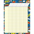 Teacher Created Resources Incentive Chart, 17 x 22, Superhero, Pack of 6 (TCR7568-6)