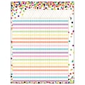 Teacher Created Resources Confetti Incentive Chart, Pack of 6 (TCR7595-6)