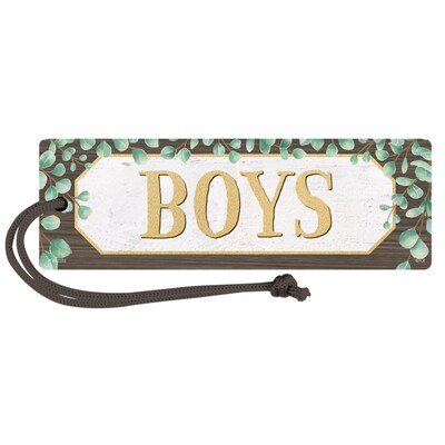 Teacher Created Resources Eucalyptus Magnetic Boys Pass, Pack of 6 (TCR77475-6)