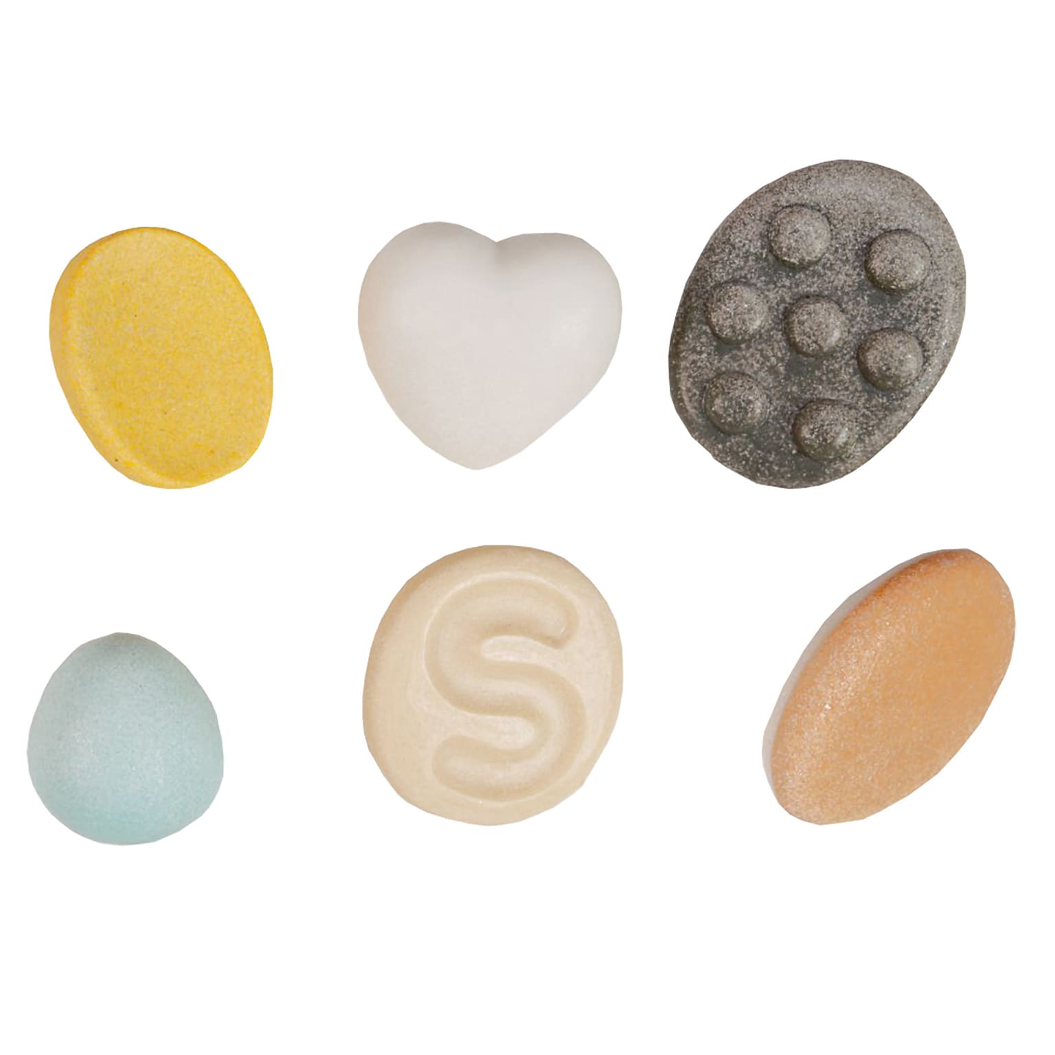 Yellow Door Sensory Worry Stones, Set of 12 (YUS1118)