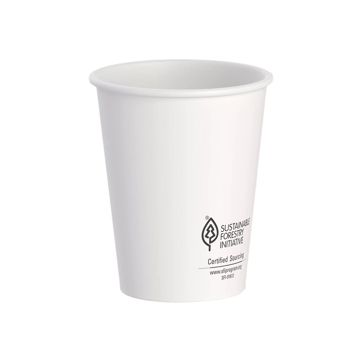 Dart ThermoGuard Paper Hot Cup, 8 Oz., White, 40/Pack (DWTG8W-40)