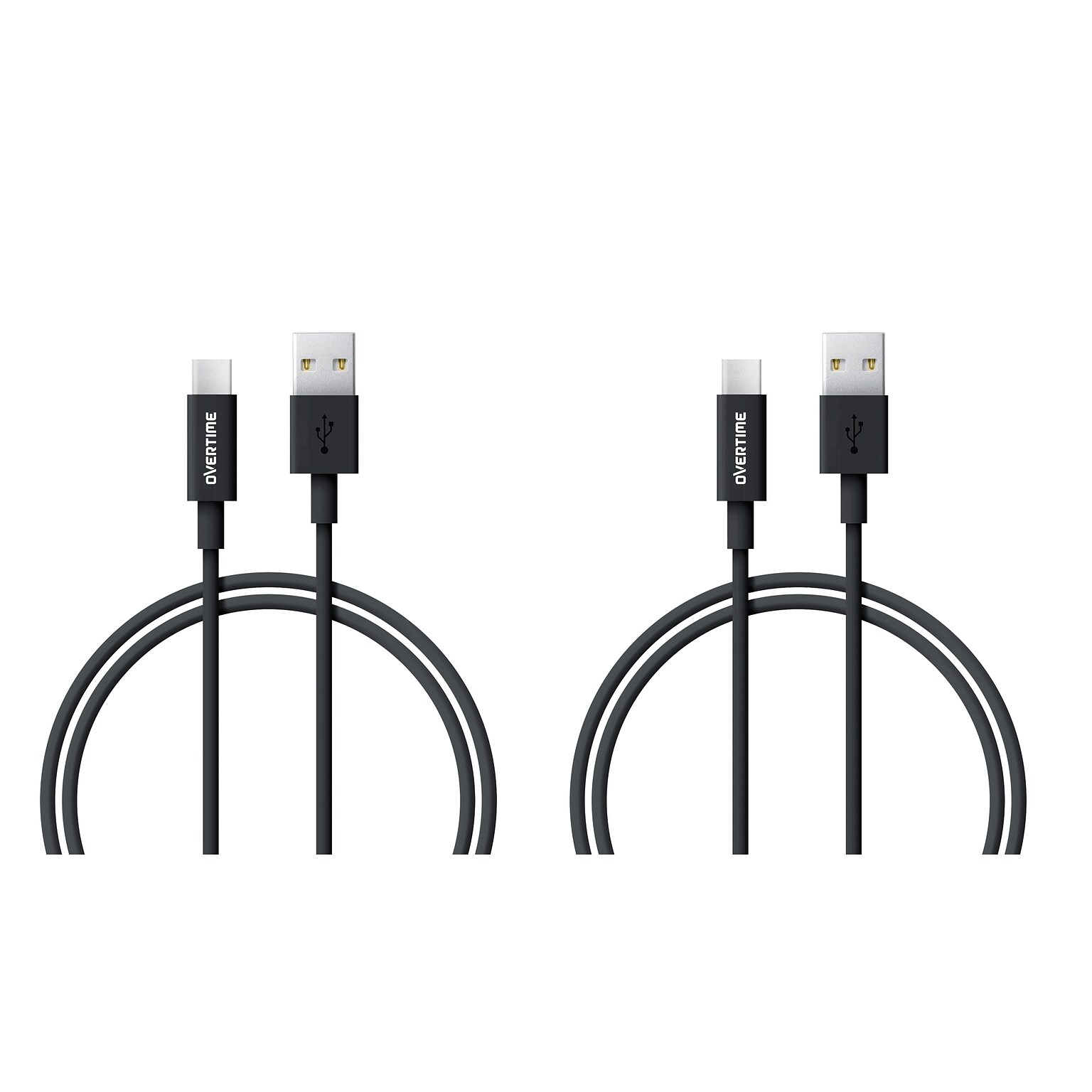 USB Type C Charging  Cable 6ft  - Rapid Charge for OnePlus 5, Galaxy S8, Nexus 5X, HTC 10, Chromebook Pixel - 2 Pack