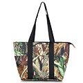 Zodaca Fashion Large Insulated Zip Lunch Bag Women Tote Cooler Picnic Travel Food Box Carry Bags - Natural Camoflague