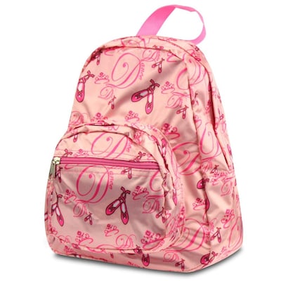 Zodaca Fashion Kids Backpack Schoolbag Small Bookbag Shoulder Children School Bag - Pink Ballerina