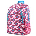 Zodaca Outdoor Camping Hiking Large Travel Sport Backpack Shoulder School Bag - Graphic Pink