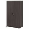 Bush Business Furniture Universal 62 Tall Storage Cabinet with Doors and 5 Shelves, Storm Gray (UNS