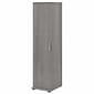Bush Business Furniture Universal 62" Tall Narrow Storage Cabinet with Door and 3 Shelves, Platinum Gray (UNS116PG)
