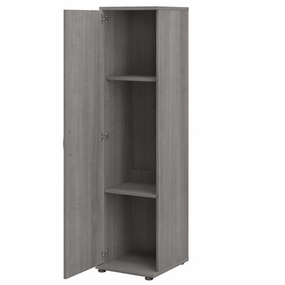 Bush Business Furniture Universal 62" 3-Piece Modular Storage Set with 5 Shelves, Platinum Gray (UNS005PG)