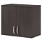 Bush Business Furniture Universal 24 Wall Cabinet with Doors and 2 Shelves, Storm Gray (UNS428SG)