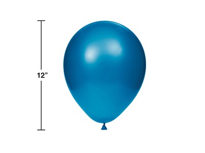Creative Converting Party Balloon, Cobalt, 75/Pack (DTC041327BLN)