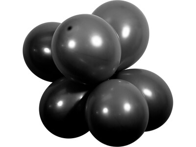 Creative Converting Party Balloon, Black Velvet, 75/Pack (DTC041318BLN)