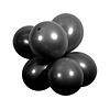 Creative Converting Party Balloon, Black Velvet, 75/Pack (DTC041318BLN)
