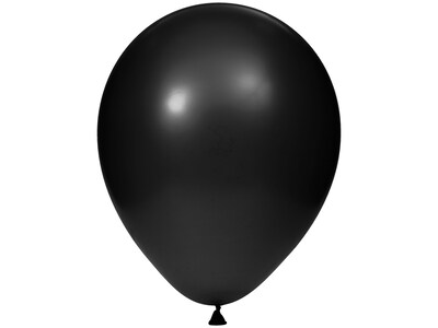 Creative Converting Party Balloon, Black Velvet, 75/Pack (DTC041318BLN)