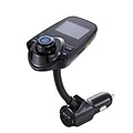 Insten Auto Wireless Receiver FM Transmitter with Built-In 2.1A USB Port Car Charger - Black
