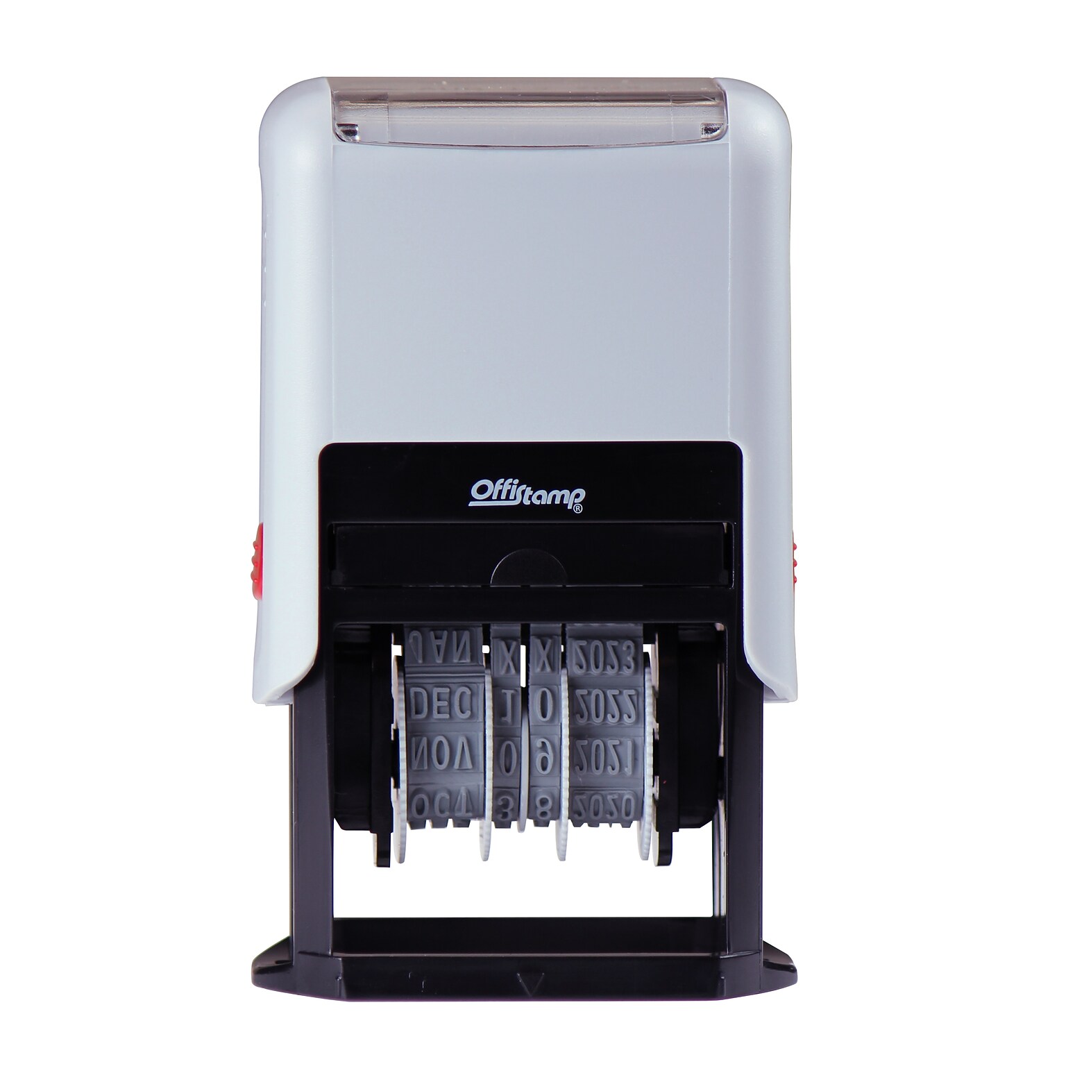 Offistamp Self-Inking Rectangle Date Stamp, Black Ink (034506)