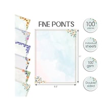 Better Office Paper, Assorted Floral Designs, 100/Pack (64508)