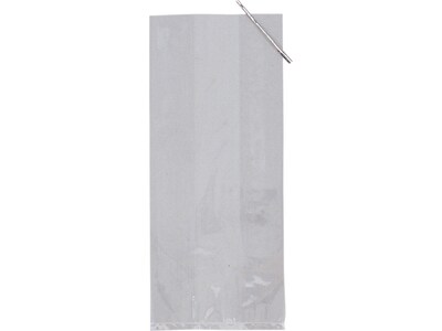 Creative Converting Favor Bag, 11.25" x 5", Clear, 60/Pack (DTC071014BAG)
