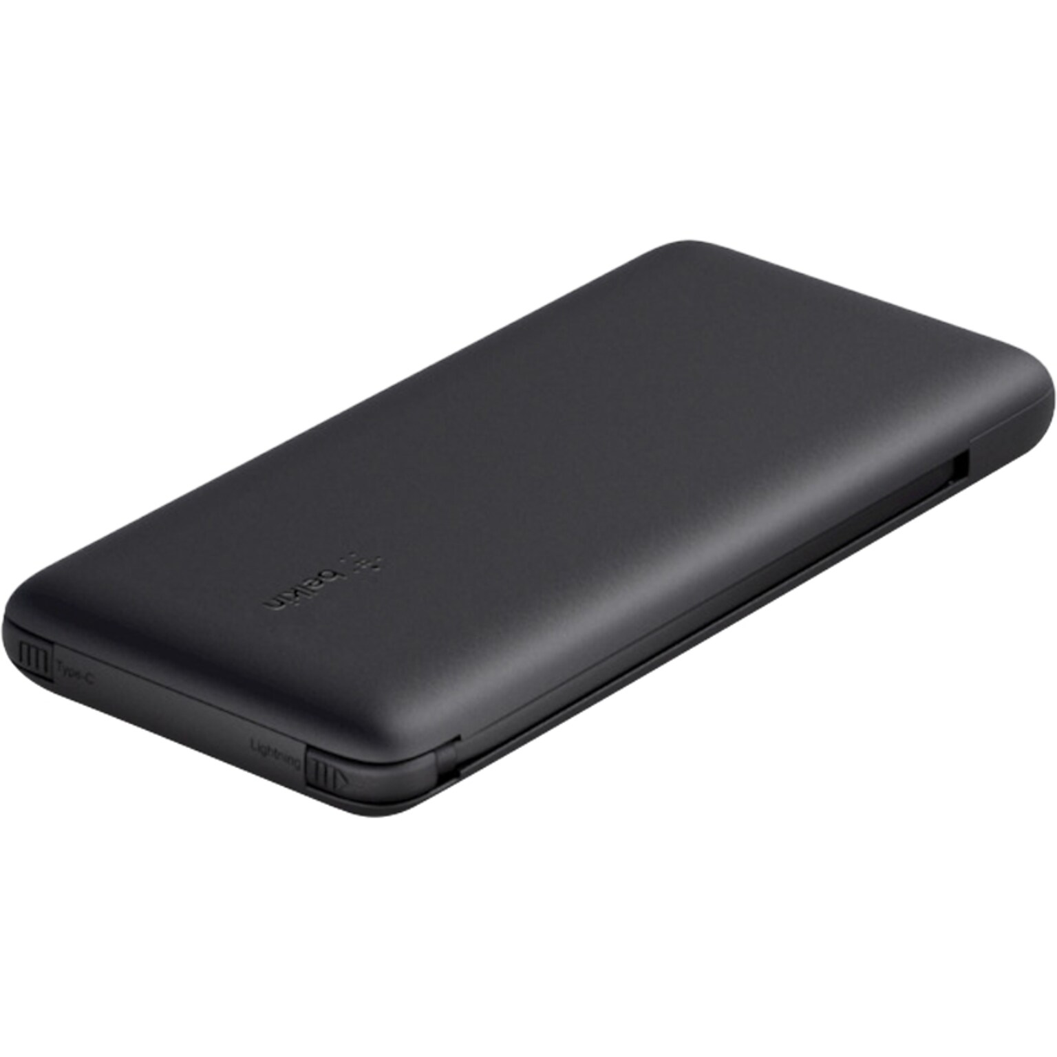Belkin BOOST CHARGE Plus Lightning/USB Type-C Power Bank for Most Smartphones, 10000mAh, Black (BPB006BTBLK)