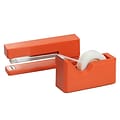 JAM Paper Desk Organizer Set, Orange (3378OR)