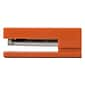 JAM Paper Modern Desktop Stapler, 10 Sheet Capacity, Orange (337ORZ)