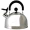 Mr. Coffee Carterton 1.5-Quart Whistling Tea Kettle Stainless Steel  (91408.02)