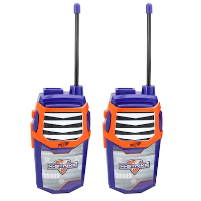 Nerf WT3-01056 Night Action 2-in-1 Walkie Talkies with Built In Flashlight