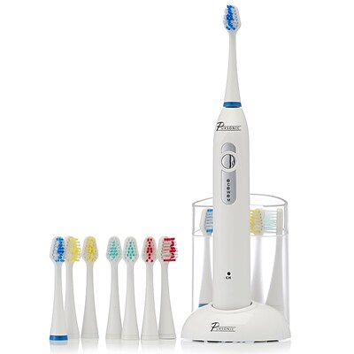 Pursonic 15-Piece Electric Sonic Toothbrush White (S430-WH)