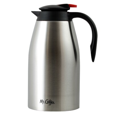 Mr Coffee Gallion Coffee Pot 2-Quart Stainless Steel Polished Finish (104358.02)