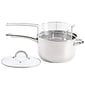 Oster Sangerfield 4.8-Quart Deep Fryer Sauce Pan With Lid and Frying Basket Stainless Steel  (935100933M)