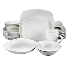Gibson Hagen 30-Piece Porcelain Dinnerware Set White