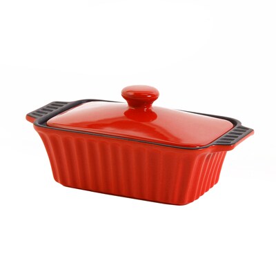 Crock-Pot Denhoff Stoneware 8.5 x 8 Casserole Red (98255.02)