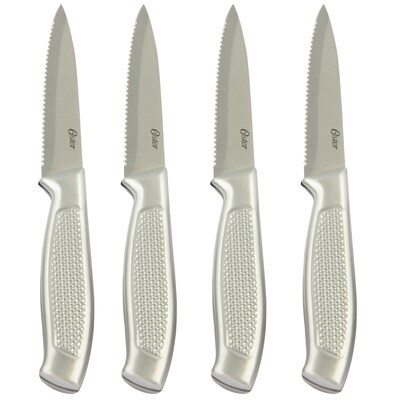 Oster 111915.04 Edgefield Stainless Steel 4-Piece Steak Knife Set