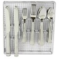 Gibson Home 109535.61 Grand Abby Stainless Steel 61-Piece Flatware Set