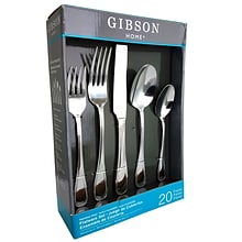 Gibson Home 92648.20 Graylyn Stainless Steel 20-Piece Flatware Set